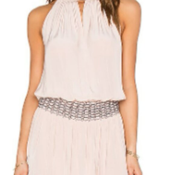 Ramy Brook Sally Dress Blush Size Medium - Picture 2 of 4